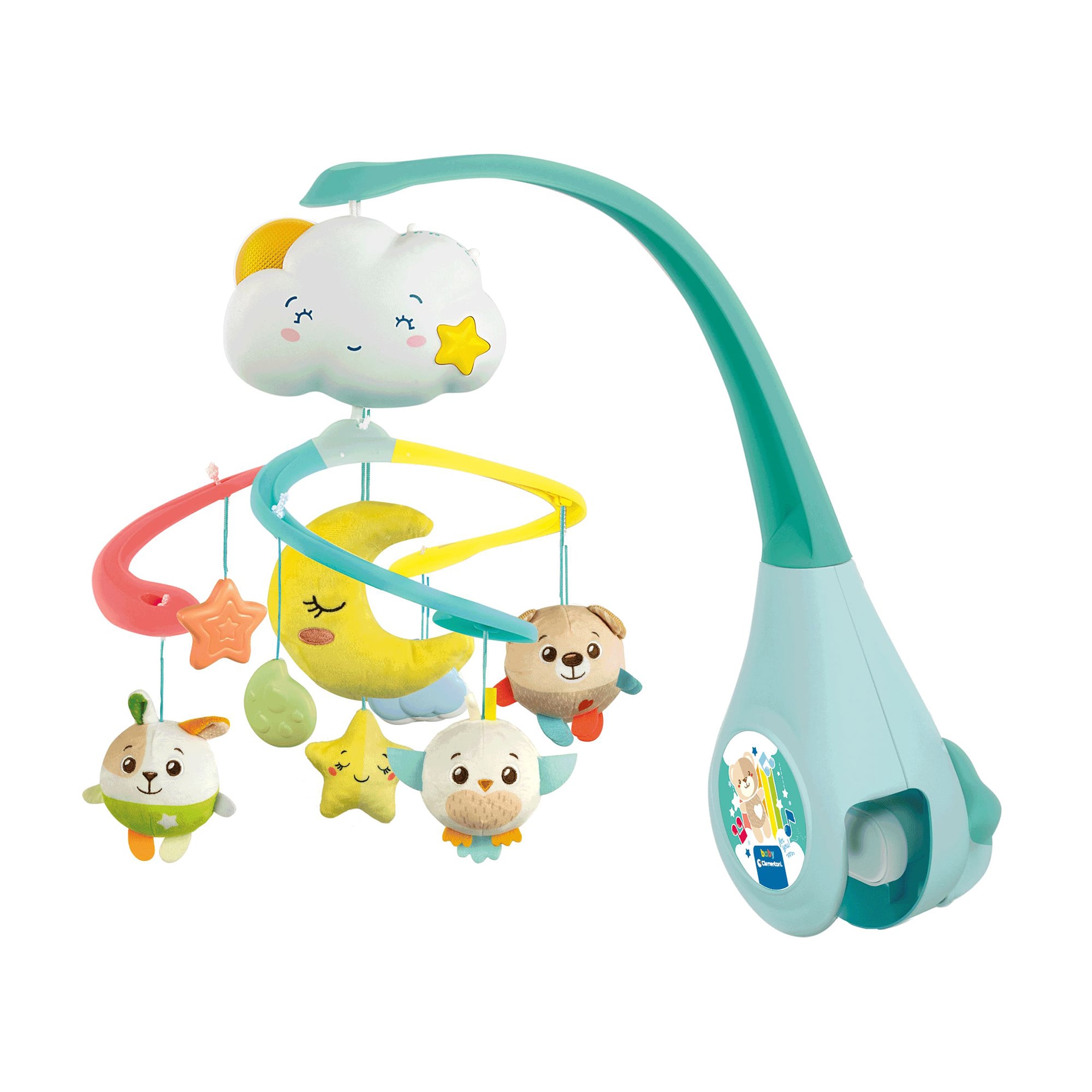 Дитяча іграшка-мобіль на ліжко Clementoni Sweet Cloud Cot Mobile, від народження (17710)
